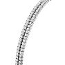 2 Carat Diamond Bangle Bracelet In 14K White Gold, 7 Inches Image-3