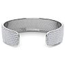 20 Carat Diamond Bangle Bracelet In 14K White Gold, 3/4 Inch Wide Image-3