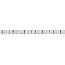 3 2/3 Carat Diamond Tennis Bracelet In 14 Karat White Gold, 8 1/2 Inches Image-2
