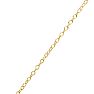 Letter A 1/5ct Diamond Initial Necklace In Yellow Gold Over Sterling Silver, 16 Inches Image-5