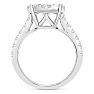 2 Carat Lab Grown Diamond Engagement Ring In 14K White Gold Image-3