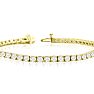 7 Carat Lab Grown Diamond Tennis Bracelet In 14 Karat Yellow Gold, 7 Inches Image-2