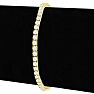 7 1/2 Carat Lab Grown Diamond Tennis Bracelet In 14 Karat Yellow Gold, 7 1/2 Inches Image-4