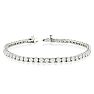 8 Carat Lab Grown Diamond Tennis Bracelet In 14 Karat White Gold, 8 Inches Image-1