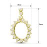 1 3/4 Carat Diamond Drop Earrings In 14 Karat Yellow Gold Image-5