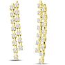 1 3/4 Carat Diamond Drop Earrings In 14 Karat Yellow Gold Image-1
