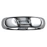 5mm Comfort Fit Titanium Wedding Band, Sizes  to 3.5-13.5, Personalize for Free. Image-3