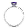 Amethyst Ring: 1 Carat Amethyst Ring Image-3