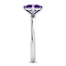 Amethyst Ring: 1 Carat Amethyst Ring Image-4