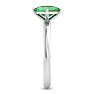 Emerald Ring: 1 Carat Emerald Ring Image-4