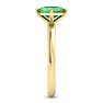 Emerald Ring: 1 Carat Emerald Ring Image-4