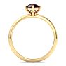Garnet Ring: 1 Carat Garnet Ring Image-3