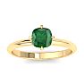Emerald Ring: 1 Carat Emerald Ring Image-1