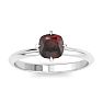 Garnet Ring: 1 Carat Garnet Ring Image-1