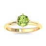Peridot Ring: 1 Carat Peridot Ring Image-1