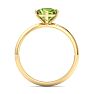 Peridot Ring: 1 Carat Peridot Ring Image-3