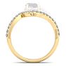 1/2 Carat Matching Diamond Band 14K Yellow Gold Image-3