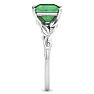 Emerald Ring: 1 1/2 Carat Emerald Ring Image-4