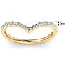 1/3 Carat Diamond Band 14K Yellow Gold Image-5