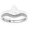 1/5 Carat Diamond Band 14K White Gold Image-1