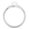 1/5 Carat Diamond Band 14K White Gold Image-3