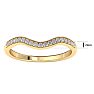 1/5 Carat Diamond Band 14K Yellow Gold Image-5