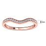 1/5 Carat Diamond Band 14K Rose Gold Image-5