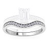 1/5 Carat Diamond Band 14K White Gold Image-1