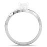 1/5 Carat Diamond Band 14K White Gold Image-3