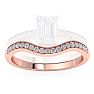 1/5 Carat Diamond Band 14K Rose Gold Image-1