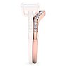 1/5 Carat Diamond Band 14K Rose Gold Image-4