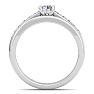 1/2ct Classic Diamond Bridal Set in 14k White Gold Image-3