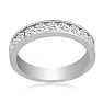 1 Carat Diamond Wedding Band In Platinum Image-3