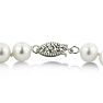 18 inch 6mm A Pearl Necklace With Sterling Silver Clasp
 Image-2