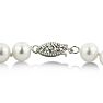 18 inch 7mm A Pearl Necklace With Sterling Silver Clasp Image-4