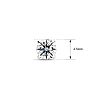 Nearly 3/4 Carat Lab-Grown Diamond Stud Earrings In White Gold Image-4