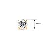 Nearly 3/4 Carat Lab-Grown Diamond Stud Earrings In Yellow Gold Image-4