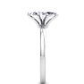 1 Carat Marquise Shape Lab Grown Diamond Ring In 14K White Gold, Solitaire Image-4
