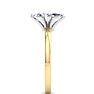 1 Carat Marquise Shape Lab Grown Diamond Ring In 14K Yellow Gold, Solitaire Image-4