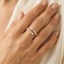 1 Carat Diamond Wrap Ring In 14 Karat Yellow Gold Image-7