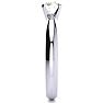 14K White Gold 1/2 Carat Diamond Solitaire Ring Image-3