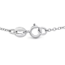1/4 Carat Moissanite Solitaire Necklace in Sterling Silver, 18 inches Image-3