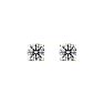 1/4 Carat Lab Grown Diamond Stud Earrings in Yellow Gold, F-G color, VS2/SI1 clarity Image-2