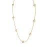 2 1/3 Carat Lab Grown Diamonds By The Yard Necklace In 14K Yellow Gold, 18 Inches Image-3