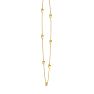 2 1/3 Carat Lab Grown Diamonds By The Yard Necklace In 14K Yellow Gold, 18 Inches Image-4