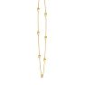 2 1/3 Carat Lab Grown Diamonds By The Yard Necklace In 14K Yellow Gold, 18 Inches Image-4