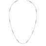 1 Carat Lab Grown Diamonds By The Yard Necklace In 14K White Gold, 18 Inches Image-2