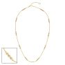 1 Carat Lab Grown Diamonds By The Yard Necklace In 14K Yellow Gold, 18 Inches Image-1