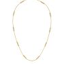 1 Carat Lab Grown Diamonds By The Yard Necklace In 14K Yellow Gold, 18 Inches Image-2