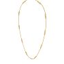 1 Carat Lab Grown Diamonds By The Yard Necklace In 14K Yellow Gold, 18 Inches Image-3